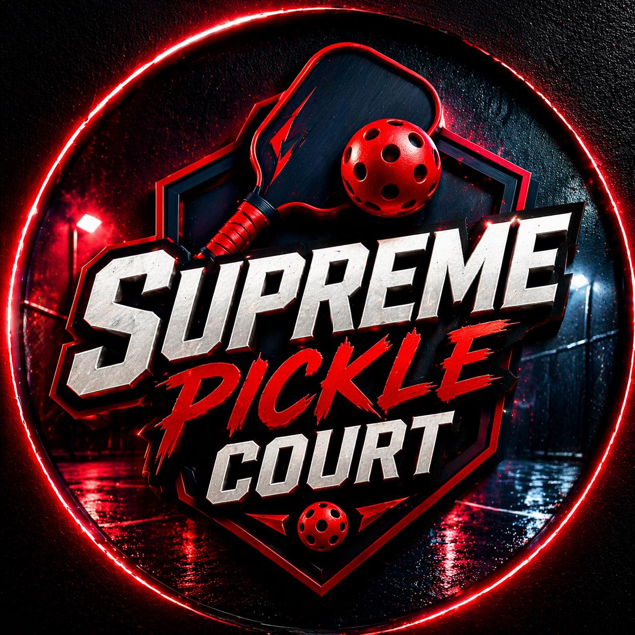 Spinix Pickleball Court logo